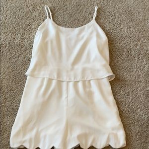 White romper